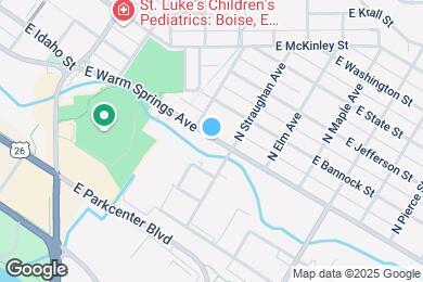 Map image of the property - 745 E Warm Springs Ave
