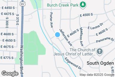 Map image of the property - 4613 Porter Ave