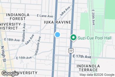 Map image of the property - 299 E 19th Ave