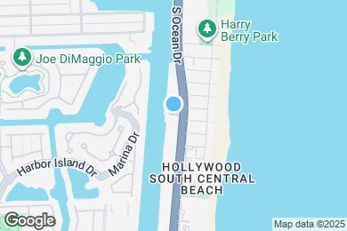 Map image of the property - 1500 S Ocean Dr
