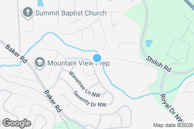 Map image of the property - 2202 Serenity Dr NW