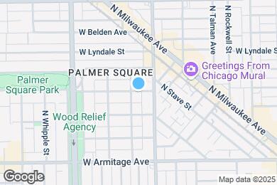 Map image of the property - 2825 W Shakespeare Ave