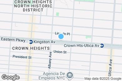 Map image of the property - EASTERN PARKWAY / Remarkable Renovated 4-Bed 3-Bath in Prime Crown Heights