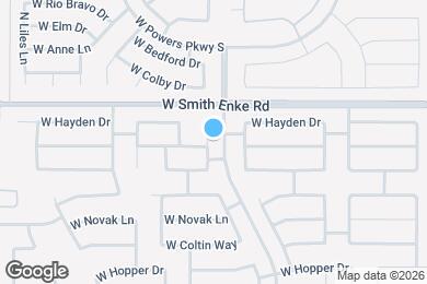 Map image of the property - 21131 N Danielle Ave