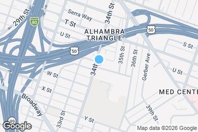 Map image of the property - 3403 V St