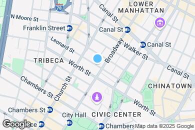 Map image of the property - 93 Leonard St