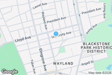 Map image of the property - 149 University