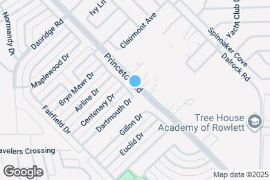 Map image of the property - 7610 Dartmouth Dr