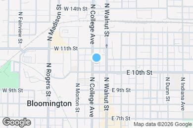 Map image of the property - 614 N College Ave