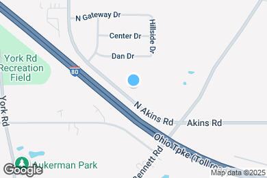 Map image of the property - 8224 N Akins Rd