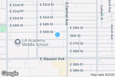 Map image of the property - 1011 E 56th St