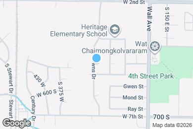 Map image of the property - 247 W Downs Cir