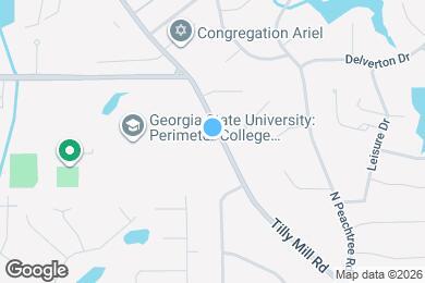 Map image of the property - 5140 Tilly Mill Rd