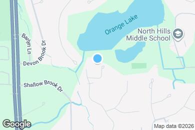 Map image of the property - 3525 Brookside Dr