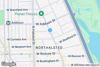 Map image of the property - 3522 N Broadway