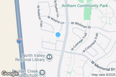 Map image of the property - 3624 W Steinbeck Dr