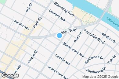Map image of the property - 1701 Broadway