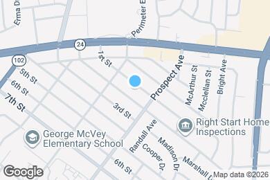 Map image of the property - 2282 1st St