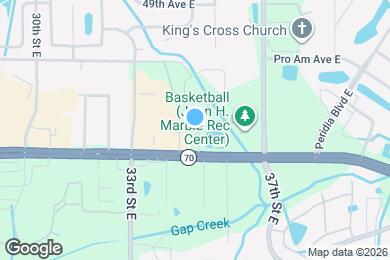 Map image of the property - Oaks at Lakeside