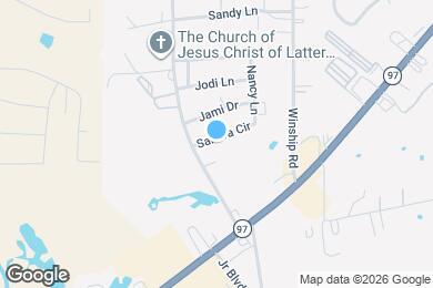 Map image of the property - 1541 Sandra Cir