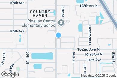 Map image of the property - 10356 57th Way N