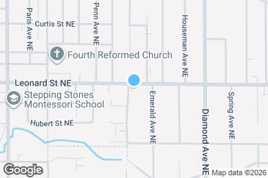 Map image of the property - 810 Leonard St NE