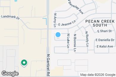Map image of the property - 386 E Daniella Dr