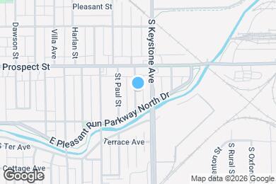 Map image of the property - 1201 St Peter St