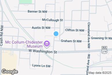 Map image of the property - 815 Clifton St NW