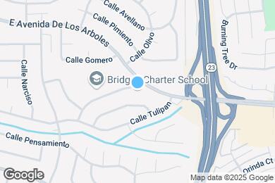 Map image of the property - 1390 Calle Bouganvilla