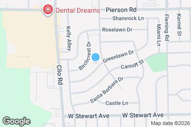 Map image of the property - 4411 Greenlawn Dr