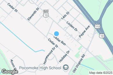 Map image of the property - 1407 Cedar Run