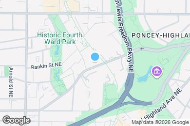 Map image of the property - 794 Ralph McGill Blvd NE