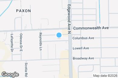 Map image of the property - 5063 Columbus Ave