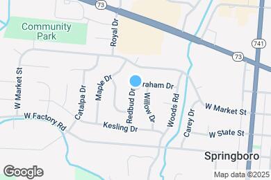 Map image of the property - 140 Redbud Dr
