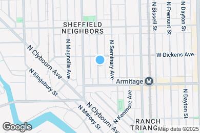 Map image of the property - 2059 N Clifton Ave