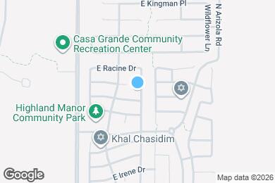 Map image of the property - 1859 N Desert Willow St