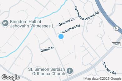 Map image of the property - 3319 Glamorgan Ct