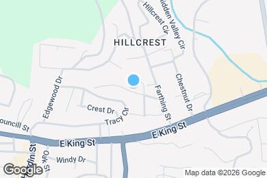 Map image of the property - 204 Watauga Dr