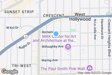 Map image of the property - 938 N Croft Ave