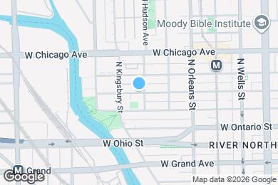 Map image of the property - 438 W Huron St