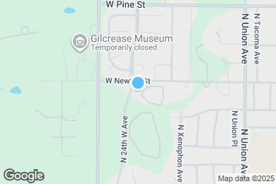 Map image of the property - Oak Creek at Gilcrease