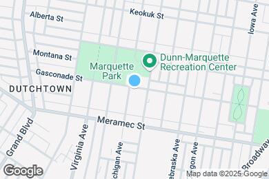 Map image of the property - 4100 Michigan Ave