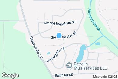 Map image of the property - 611 Greenview Ave SE