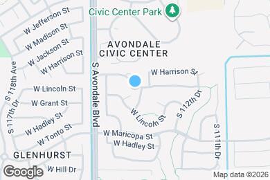 Map image of the property - 11353 W Buchanan St