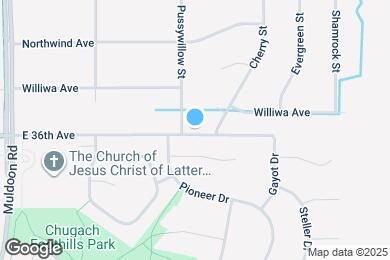 Map image of the property - 8303 E 36th Ave