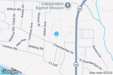 Map image of the property - 105 Lynn Ave