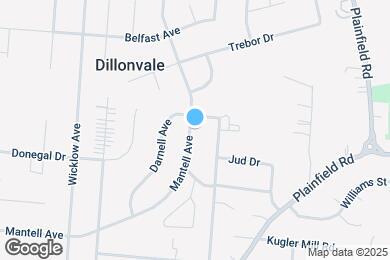 Map image of the property - 3893 Mantell Ave