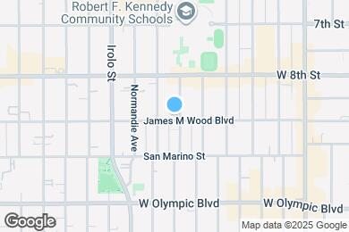 Map image of the property - 861 Fedora St