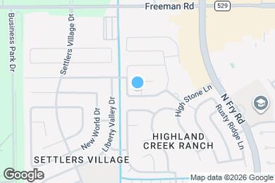 Map image of the property - 6807 Arrowchase Ct